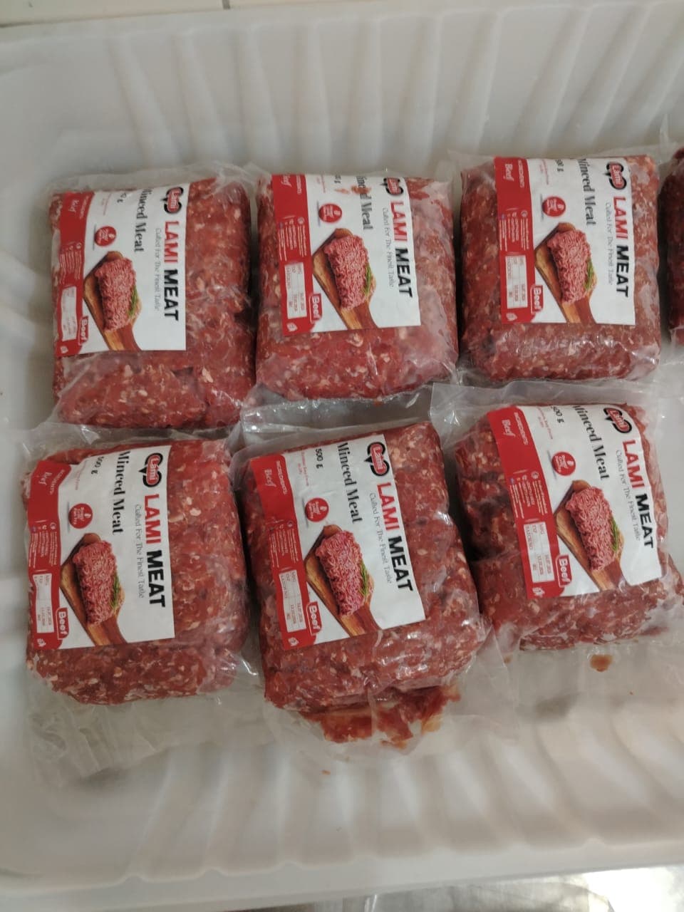 Sealed & labelled